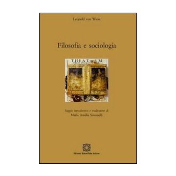 Filosofia e sociologia