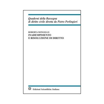 Inadempimento e risoluzione di diritto