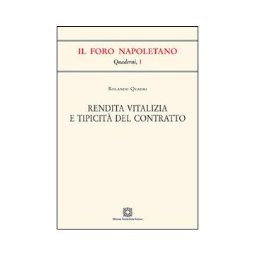 Rendita vitalizia e tipicità del contratto