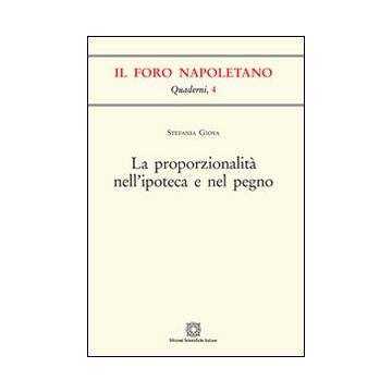 La proporzionalità nell'ipoteca e nel pegno