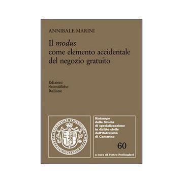Il modus come elemento accidentale del negozio gratuito