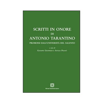 Scritti in onore di Antonio Tarantino
