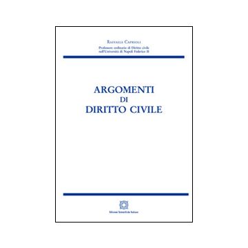 Argomenti di diritto civile