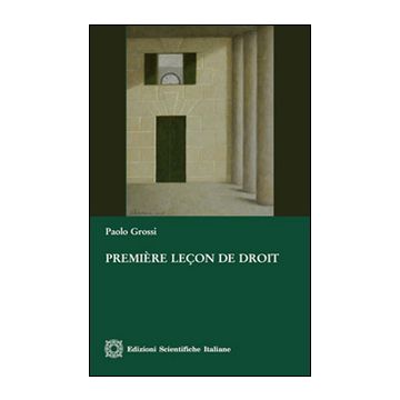 Première leçon de droit