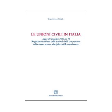 Le unioni civili in Italia