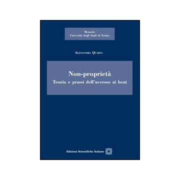 Non-proprietà. Teoria e prassi dell'accesso ai beni