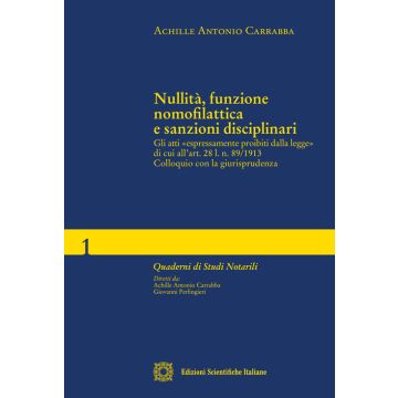 Nullità, funzione nomofilattica e sanzioni disciplinari