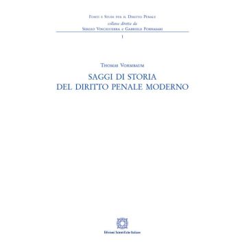 Saggi di storia del diritto penale moderno