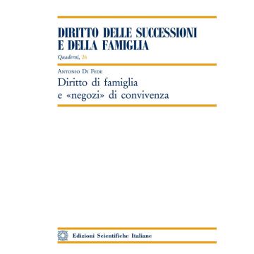Diritto di famiglia e negozi di convivenza