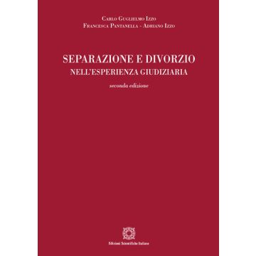 Separazione e divorzio nell'esperienza giuridica