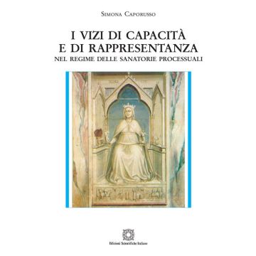 I vizi di capacità e di rappresentanza. Nel regime della sanatorie processuali