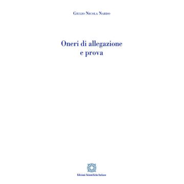 Oneri di allegazione e prova