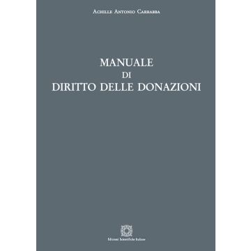 Manuale di diritto delle donazioni