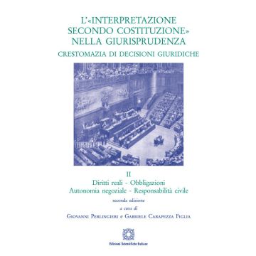 L'«interpretazione secondo Costituzione» nella giurisprudenza. Crestomazia di decisioni giuridiche. Vol. 2