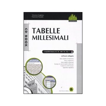 Tabelle millesimali. Con CD-ROM