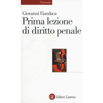 Prima lezione di diritto penale