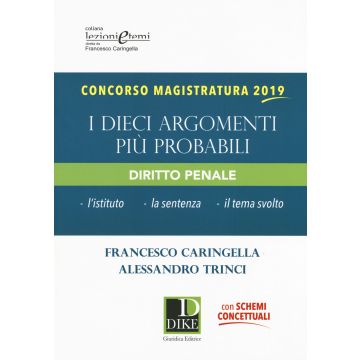 Concorso Magistratura 2019. I dieci argomenti più probabili di diritto penale