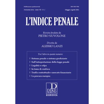 L'indice penale (2021). Vol. 2