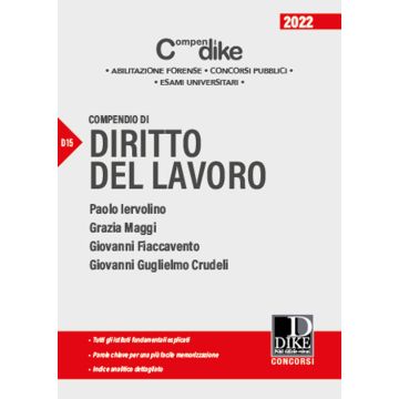 Compendio diritto del lavoro 2022 dike iervolino maggi caringella
