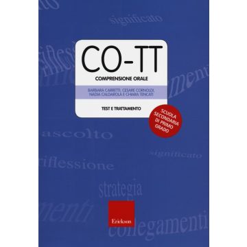 CO-TT. Comprensione orale. Test e trattamento. Scuola secondaria di primo grado. Con DVD-ROM