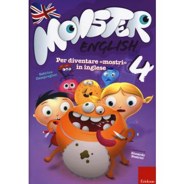 Monster english. Per diventare «mostri» in inglese. Con adesivi. Vol. 4