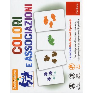 Colori e associazioni. Giochinsieme. Con 100 Carte