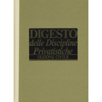 Digesto delle discipline privatistiche. Sezione civile. Aggiornamento. Vol. 12 - 4/ed.