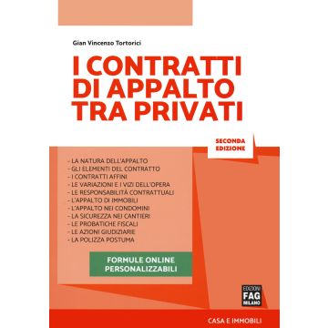I contratti di appalto fra privati. Con espansione online 2021