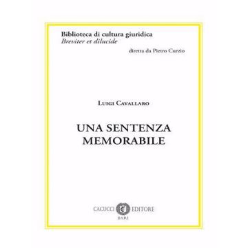 Una sentenza memorabile