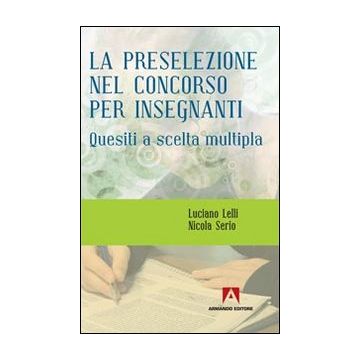 La preselezione nel concorso per insegnanti