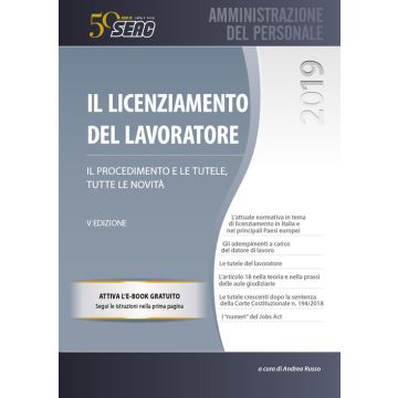 Il licenziamento del lavoratore 5/ed.