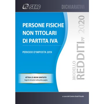 Modello redditi 2020. Persone fisiche non titolari di partita IVA