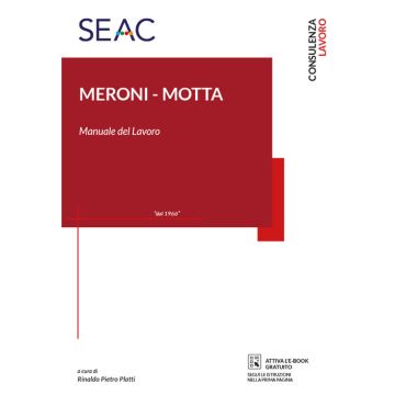 Meroni-Motta. Manuale del Lavoro 2021