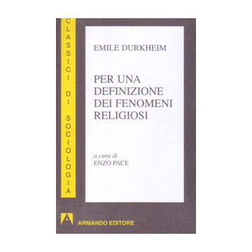 Per una definizione dei fenomeni religiosi
