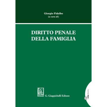 Fidelbo Diritto penale della famiglia giappichelli 2021
