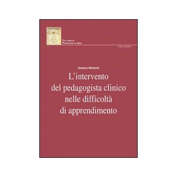 L'intervento del pedagogista clinico nelle difficoltà di apprendimento