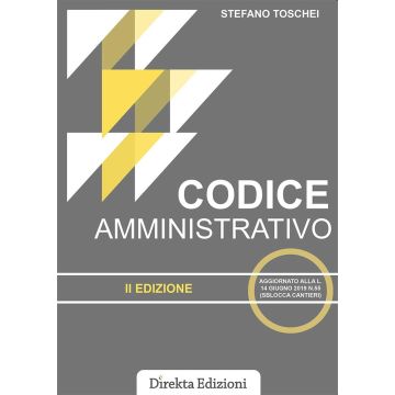 codice amministrativo stefano toschei direkta edizioni 2019 2020