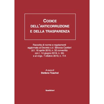 Codice dell'Anticorruzione e della trasparenza