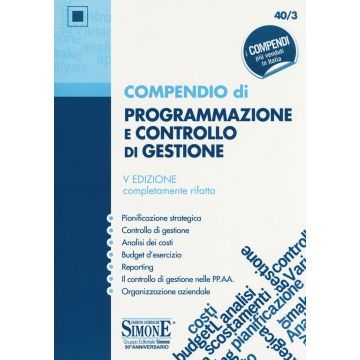 Compendio di programmazione e controllo di gestione 2018