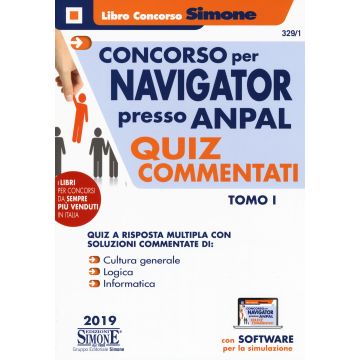 QUIZ commentati Concorso per Navigator presso ANPAL Simone Edizioni
