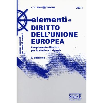 ELEMENTI DI DIRITTO DELL'UNIONE EUROPEA 2019 SIMONE