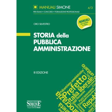 Storia della pubblica amministrazione 3/ed.