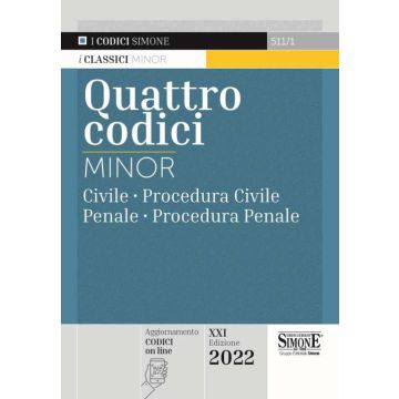 QUATTRO CODICI MINOR 2022 SIMONE