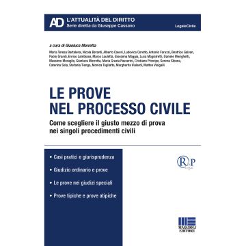 Le prove nel processo civile. Come scegliere il giusto mezzo di prova nei singoli procedimenti civili