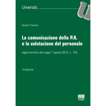 La comunicazione della P.A. e la valutazione del personale
