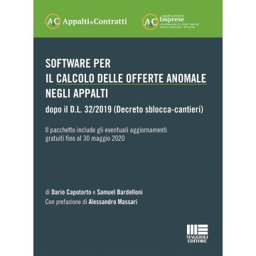 Software per il calcolo delle offerte anomale negli appalti
