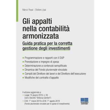 Gli appalti nella contabilità armonizzata