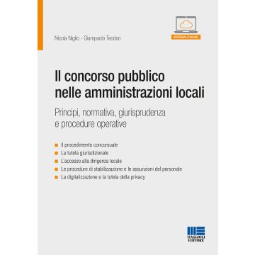 Il concorso pubblico nelle amministrazioni locali