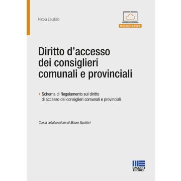 Diritto d'accesso dei consiglieri comunali e provinciali