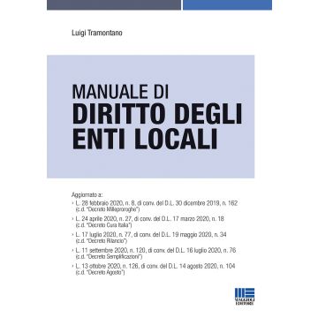 Manuale di diritto degli enti locali